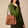 Kleiner Rucksack aus Parker-Leder