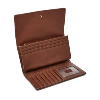 Logan Leder-Clutch-Geldbörse mit RFID-Schutz