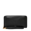 Logan Leder-Clutch mit RFID-Reißverschluss