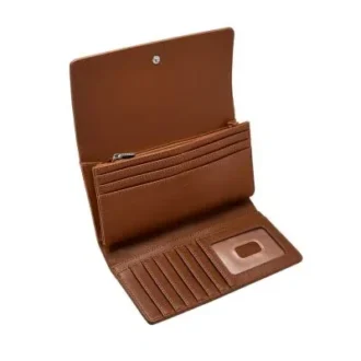 Logan RFID-Clutch mit Überschlag