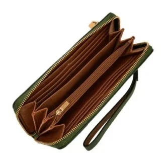 Logan RFID-Clutch mit Reißverschluss