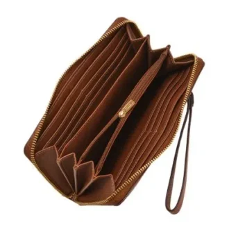 Logan RFID-Clutch mit Reißverschluss