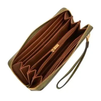 Logan RFID-Clutch mit Reißverschluss