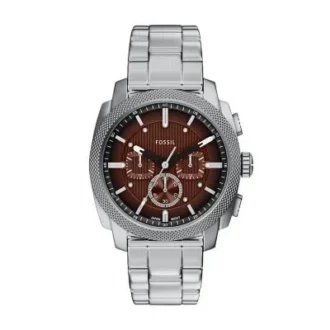 Machine Chronograph Edelstahluhr