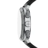 Machine Chronograph Schwarzes Silikonarmband und Armband-Set
