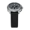 Machine Chronograph Schwarzes Silikonarmband und Armband-Set