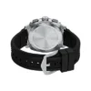 Machine Chronograph Schwarzes Silikonarmband und Armband-Set