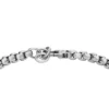 Maschinell gerändelte Textur Edelstahl-ID-Armband