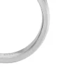 Maschinell gerändelte Textur Edelstahlbandring Maschinell gerändelte Textur Edelstahlbandring