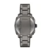 Maschinenchronograph Rauchfarbener Edelstahluhr