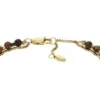 Mehrsträngiges Armband aus braunem Tigerauge
