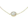 Merrit Classic Perlmutt-Armband aus goldfarbenem Edelstahl