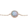 Merrit Classic Perlmutt-Armband aus roségoldfarbenem Edelstahl