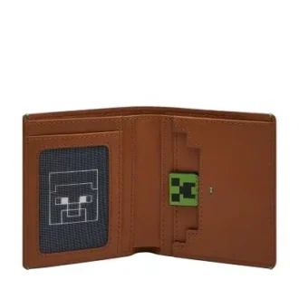 Minecraft x Fossil Sonderedition Kartenetui, zweifach gefaltet
