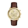 Neutra Chronograph Braune Lederuhr