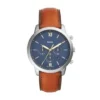 Neutra Chronograph Braune Lederuhr