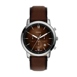 Neutra Chronograph Braune Lederuhr