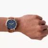 Neutra Chronograph Braune Lederuhr