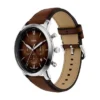 Neutra Chronograph Braune Lederuhr