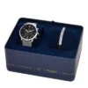 Neutra Chronograph Edelstahl-Mesh-Uhr und Armband-Box-Set