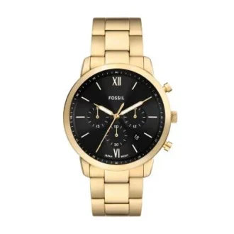 Neutra Chronograph Goldfarbene Edelstahluhr