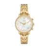 Neutra Chronograph Goldfarbene Edelstahluhr