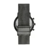 Neutra Chronograph Rauchfarbenes Edelstahl-Mesh-Armband