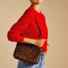 Penrose Clutch aus Haarcalf-Leder