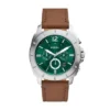 Privateer Chronograph Braune Lederuhr