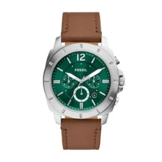 Privateer Chronograph Braune Lederuhr