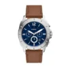 Privateer Chronograph Braune Lederuhr