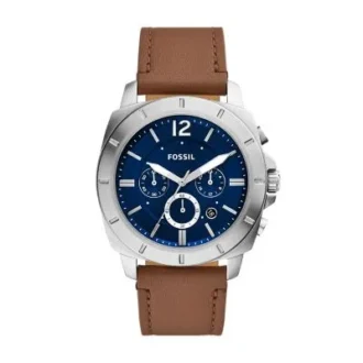 Privateer Chronograph Braune Lederuhr