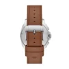 Privateer Chronograph Braune Lederuhr
