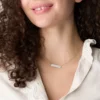 Sadie Edelstahl-ID-Halskette
