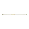 Sadie Goldfarbenes Edelstahl-ID-Armband