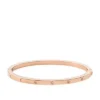 Sadie Shine Bright Armreif aus roségoldfarbenem Edelstahl