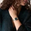 Scarlette Dreizeigeruhr aus zweifarbigem Edelstahl