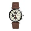 Sport Tourer Chronograph Braune Lederuhr