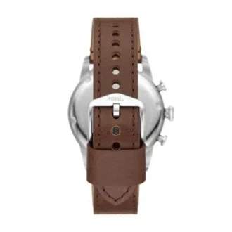 Sport Tourer Chronograph Braune Lederuhr