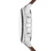 Sport Tourer Chronograph Braune Lederuhr