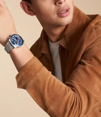 Sport Tourer Chronograph Edelstahluhr