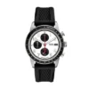 Sport Tourer Chronograph Schwarze Silikonuhr