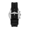 Sport Tourer Chronograph Schwarze Silikonuhr