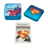 Superman x Fossil Zweifarbige Manschettenknöpfe aus Edelstahl
