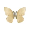 Sutton Butterfly Kollektion Goldfarbener Edelstahl-Ring mit zentralem Fokus