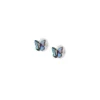 Sutton Butterfly Wings Multicolor Abalone Ohrstecker