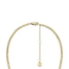 Sutton Evil Eye Goldfarbene Edelstahl-Mehrstrang-Halskette
