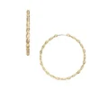 Sutton Evil Eye Goldfarbene Ohrringe aus Edelstahl