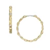 Sutton Evil Eye Goldfarbene Ohrringe aus Edelstahl