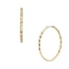 Sutton Evil Eye Goldfarbene Ohrringe aus Edelstahl